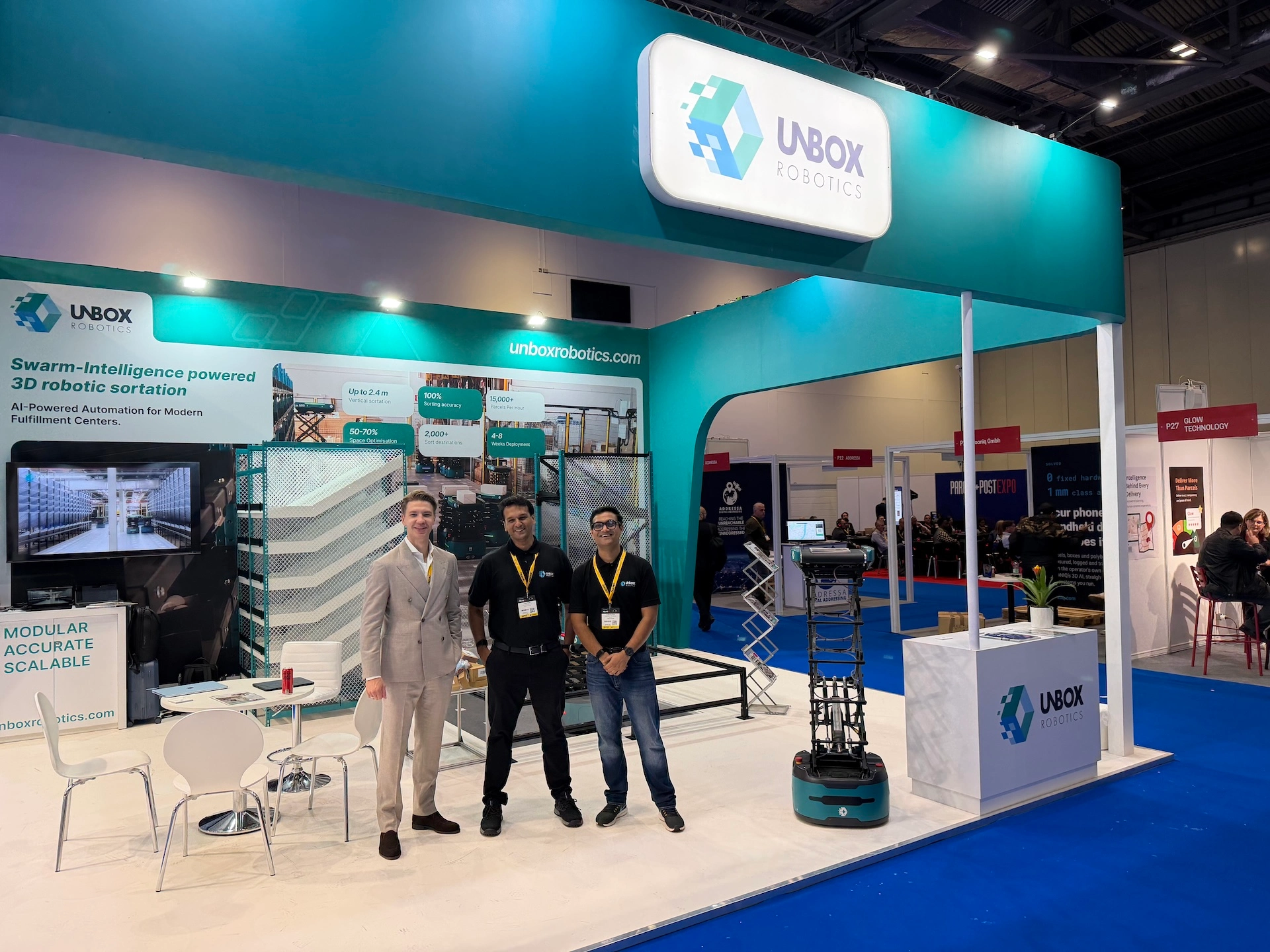 UnboxSort at Parcel+Post Expo 2026, ExCeL London